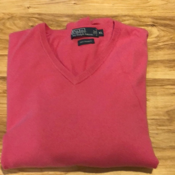 Ralph Lauren Other - Men’s xl 100% cashmere v-neck
